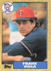 1987 Topps Baseball Cards      310     Frank Viola